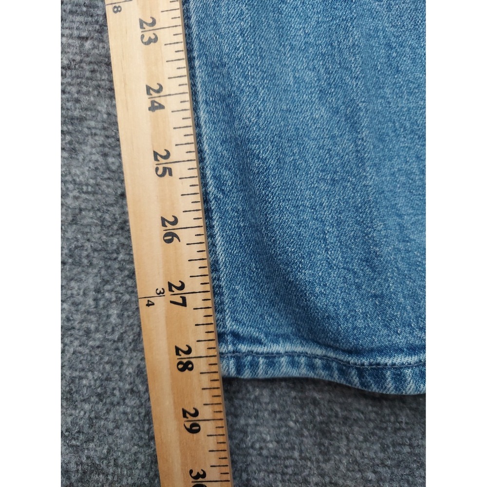 Mother Superior Jeans Womens 29 Blue Dazzler Flood Sweet Petals Medium Wash - Picture 8 of 14